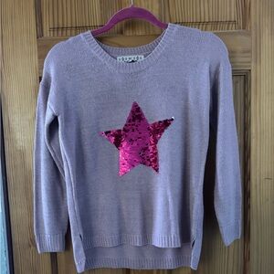 Sequin star changes colors